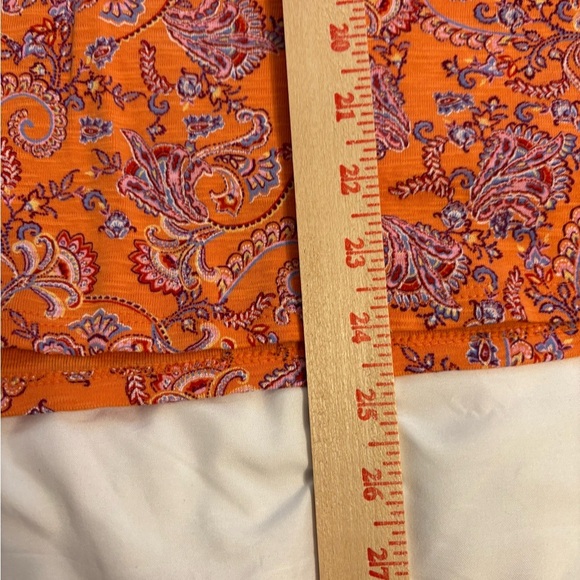 J.Jill Pima Slub Scoop Neck Print Tee – Petite Large - Picture 4 of 7